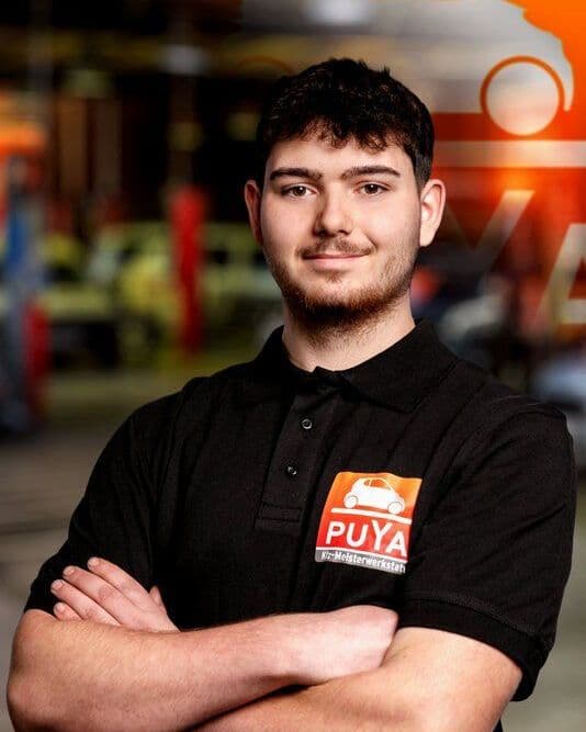 Jerome Spindler – Auszubildender bei Auto Service Puya