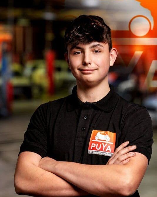 Harley Haspel – Auszubildender bei Auto Service Puya